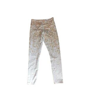 Zyia Active Size 4 Metallic Speckled Compression Style Activewear Pants